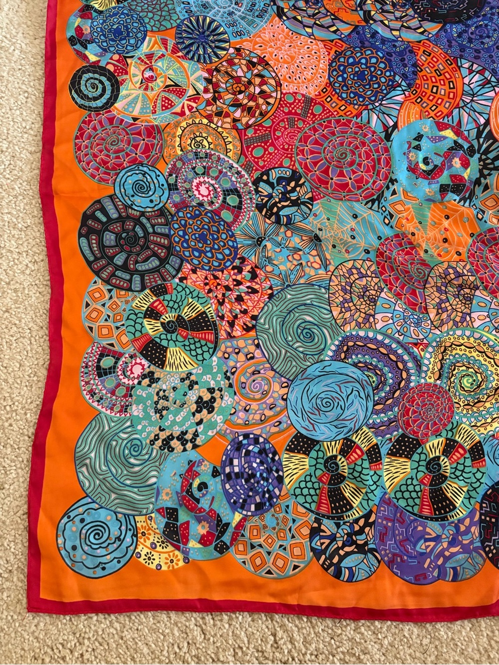 Colorful shawl